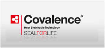 covalence logo shrink sleeves